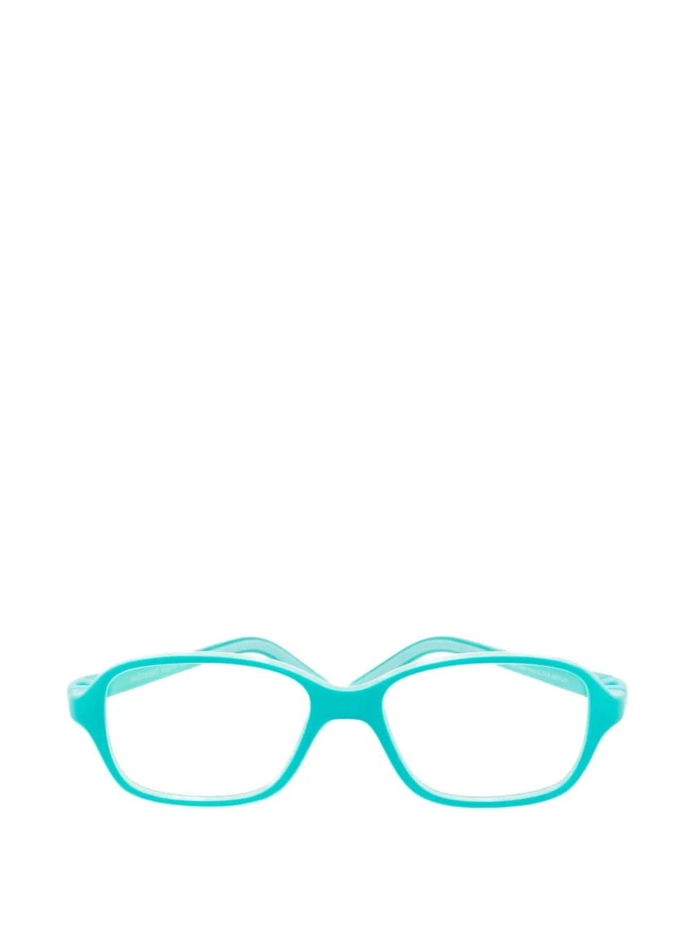 NANO Sleek-Replay rectangle-frame glasses - Blau