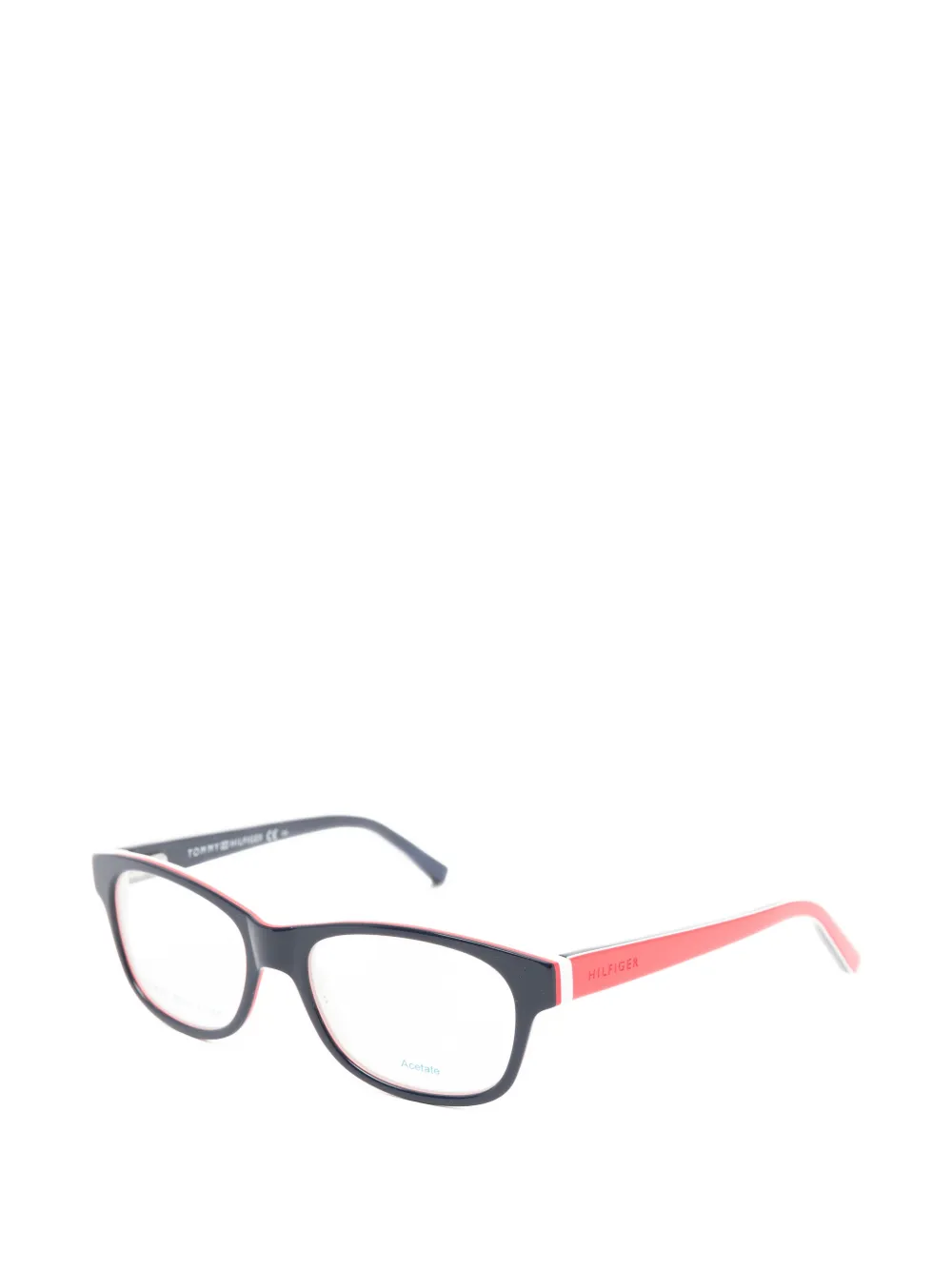  Tommy Hilfiger Gafas Con Montura Rectangular - Azul 
