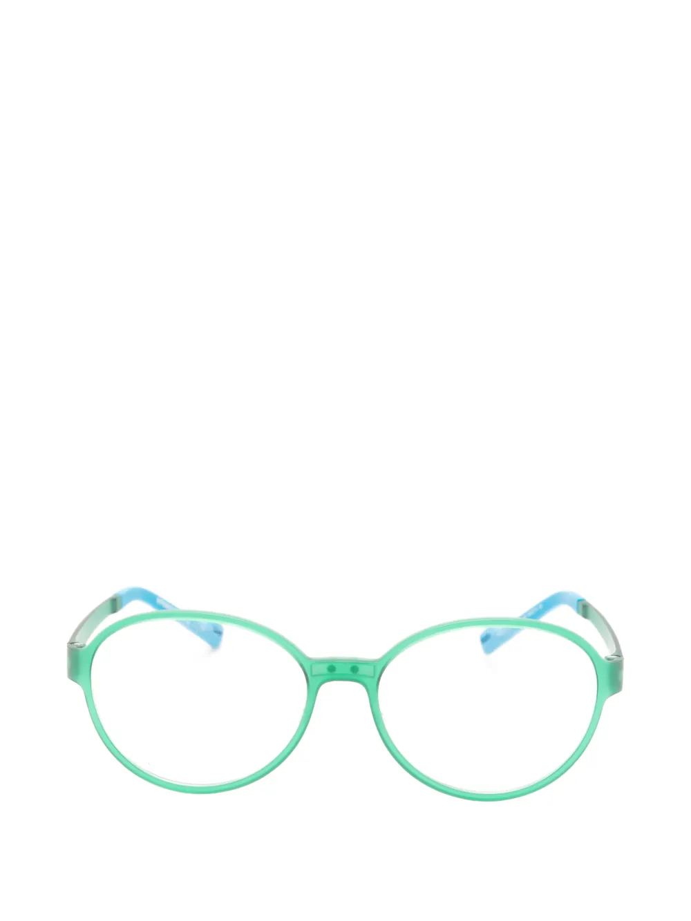 Polaroid round-frame glasses - Grün