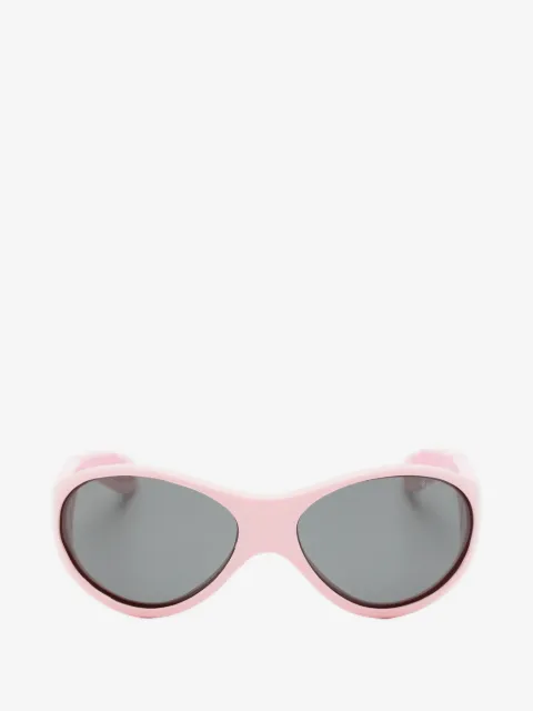 Polaroid Sonnenbrille mit ovalem Gestell und Herzmotiv
