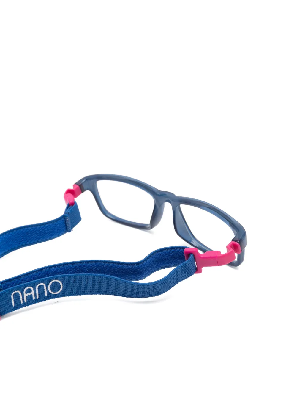  Nano Gafas Crew Con Montura Rectangular - Azul 
