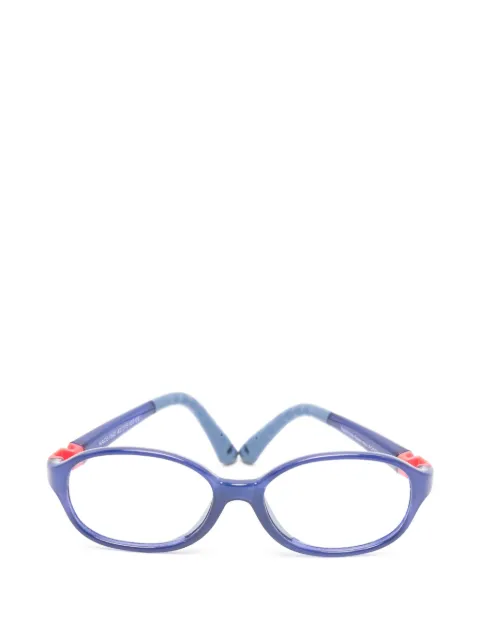 NANO Popping oval-frame glasses