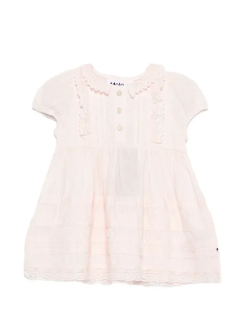 Molo Carnation lace collared dress