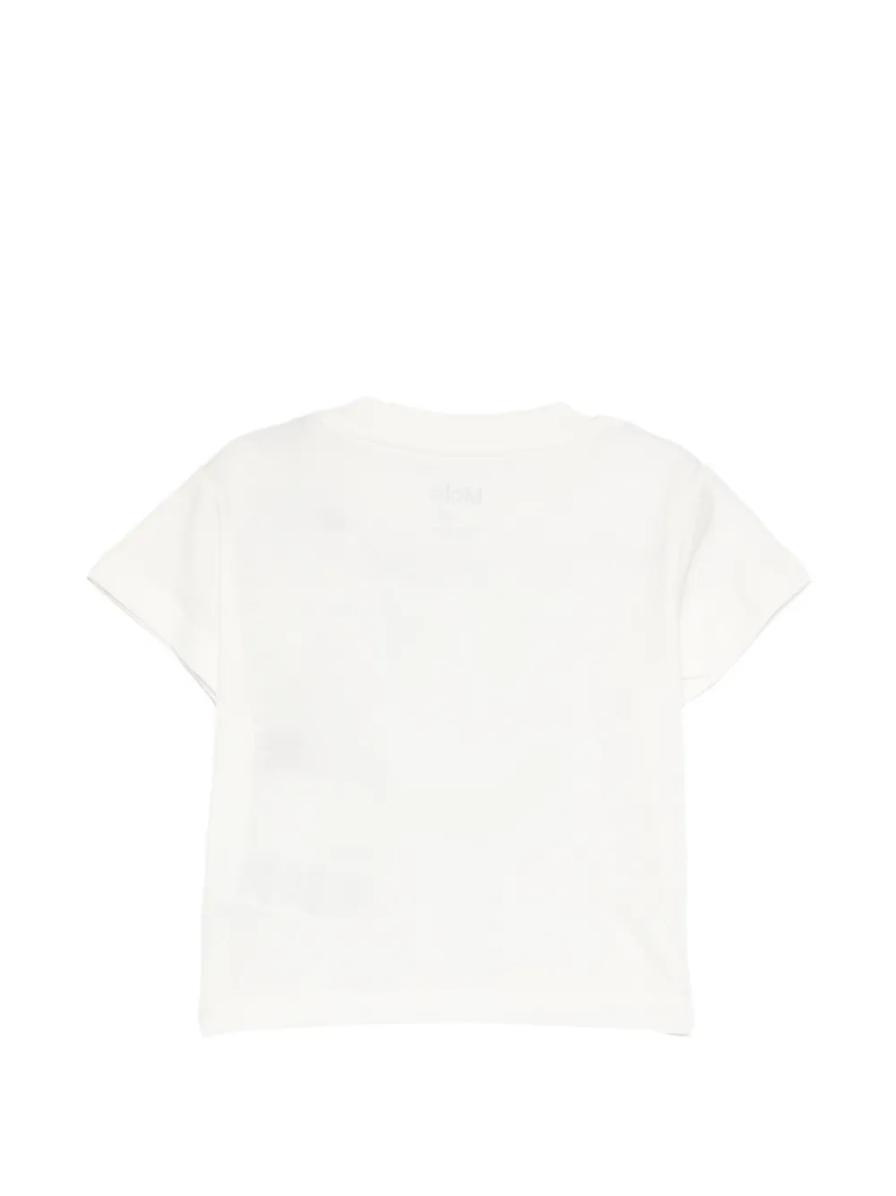  Molo Enzo Smiley-print T-shirt - Neutrals 
