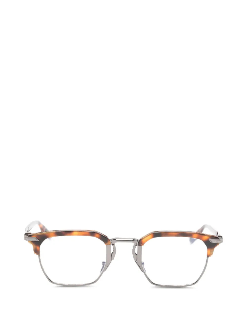 Movitra Nexus 03 geometric-frame glasses - Marrone
