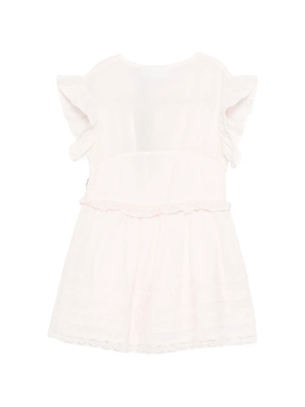 Molo Carmelia jurk met ruches en kant Roze