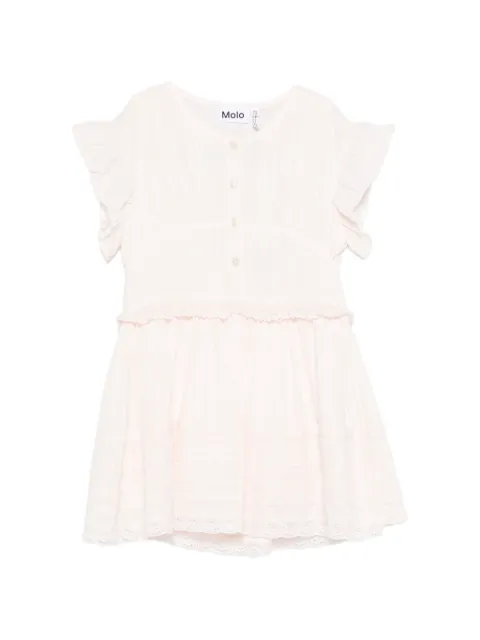Molo robe en dentelle Carmelia à volants