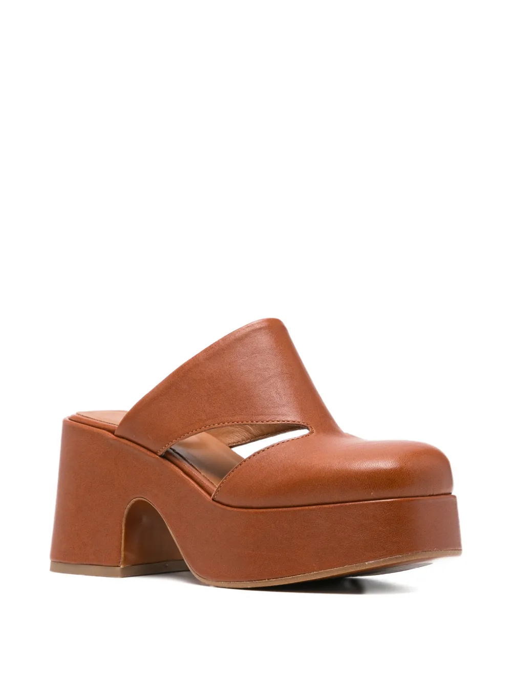 curiositè cut-out-detail mules Bruin