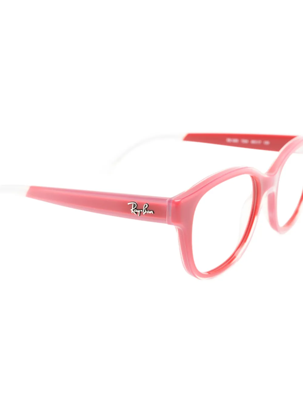 RAY-BAN JUNIOR Bril met vierkant montuur Rood
