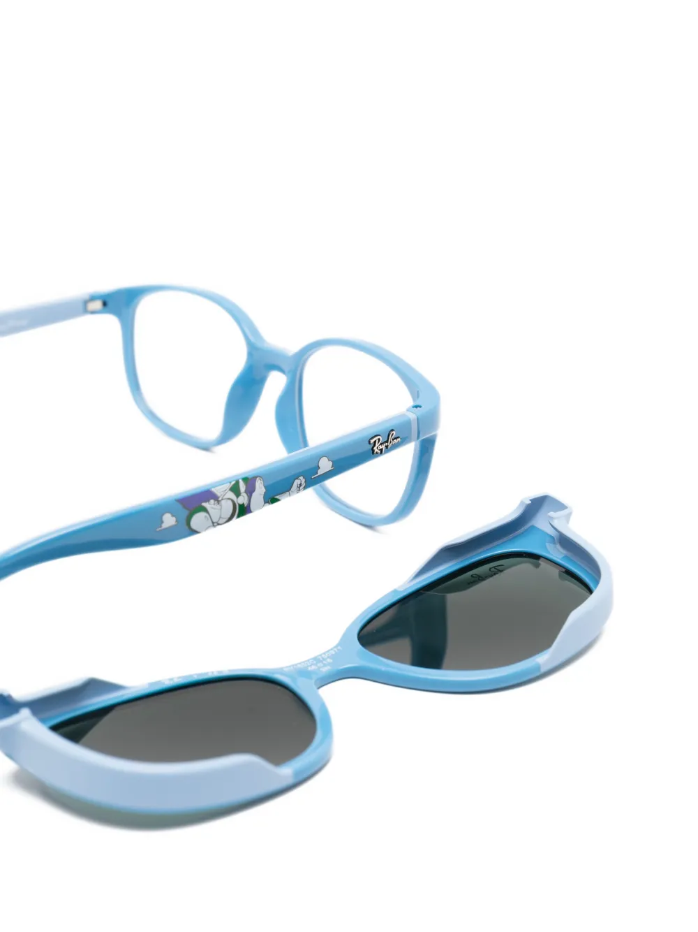 RAY-BAN JUNIOR x Toy Story clip-on bril Blauw