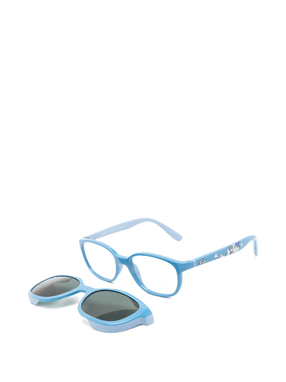 RAY-BAN JUNIOR x Toy Story clip-on bril Blauw