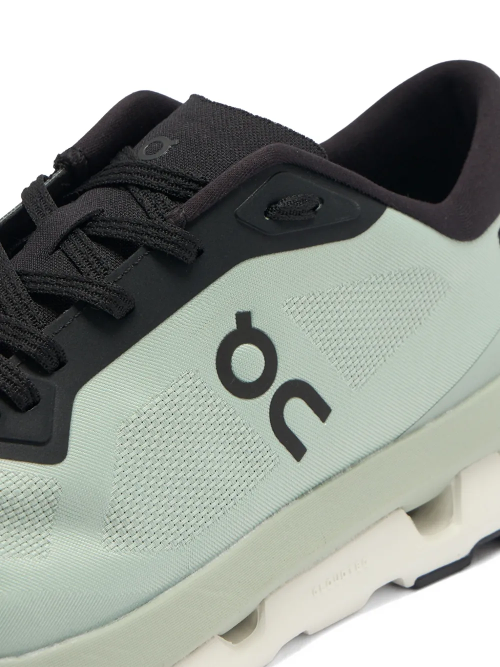 On Sneakers met logo Groen