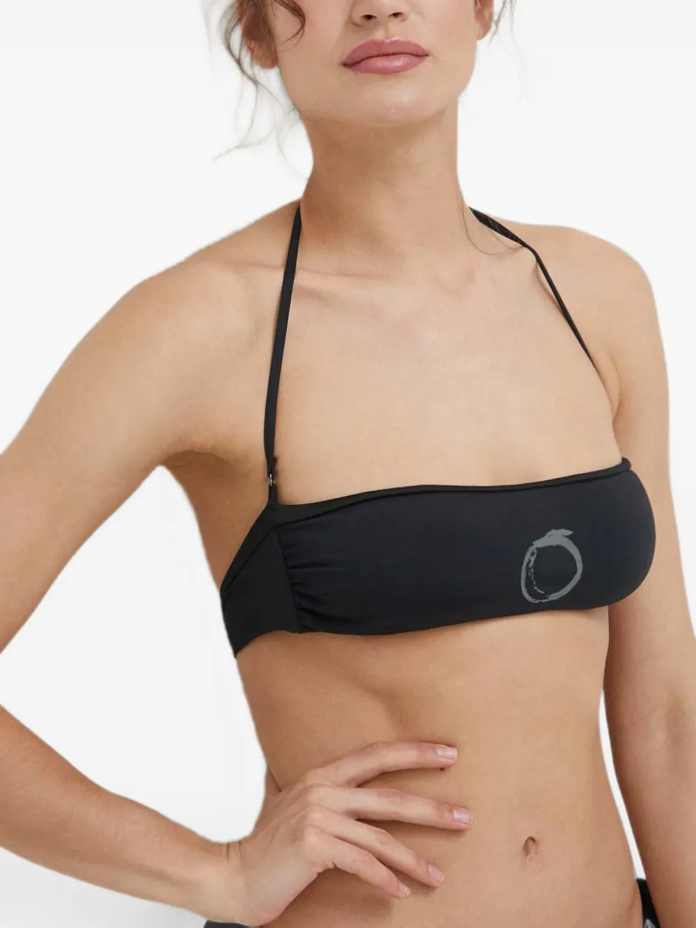 Trussardi Bikini met logoprint Zwart
