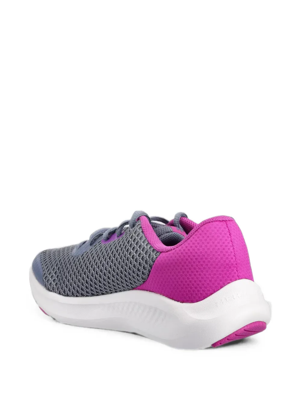 Under Armour Kids UA Charged Pursuit 3 sneakers met mesh vlakken Grijs