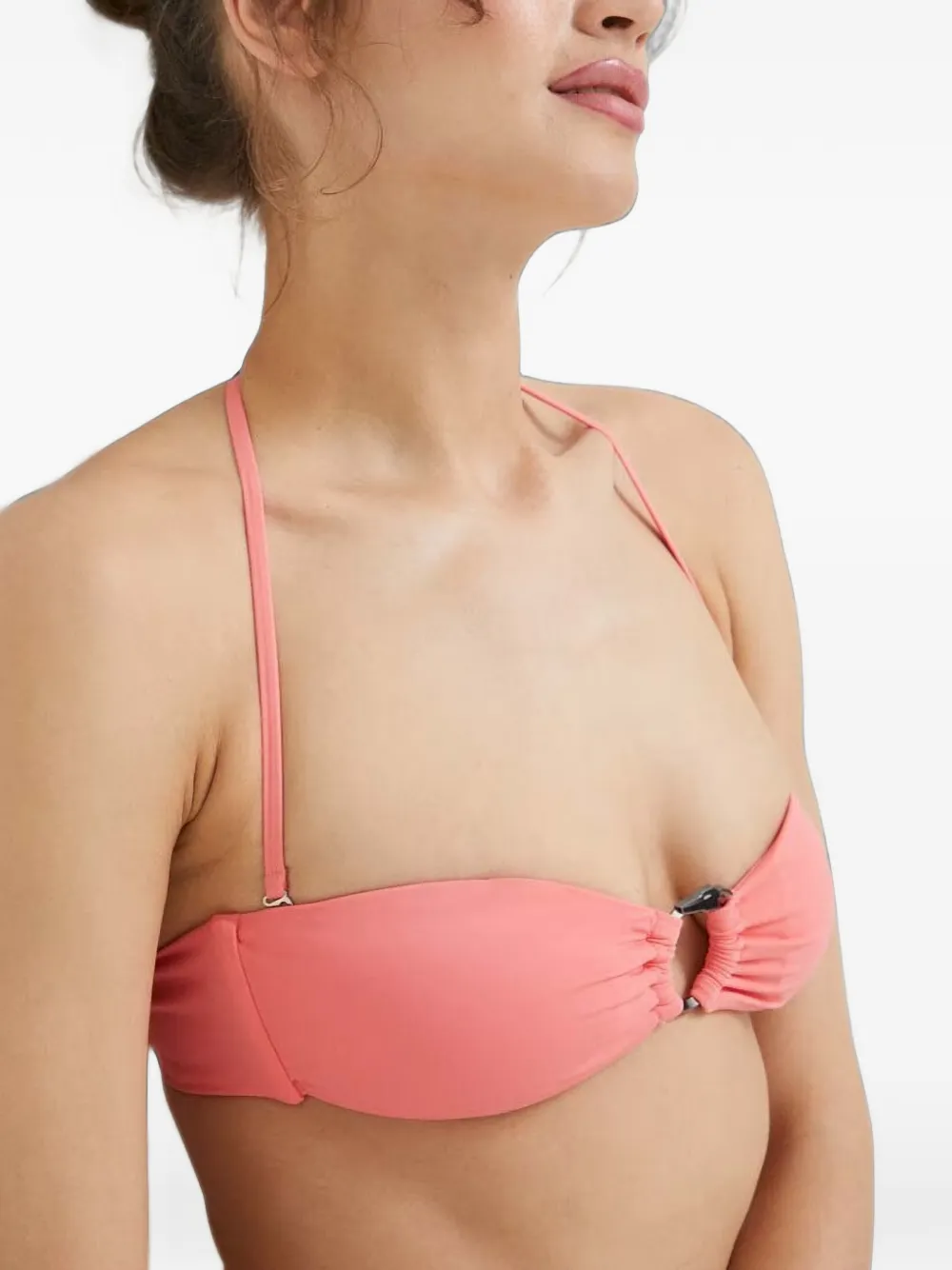Trussardi Bandeau bikinitop Roze