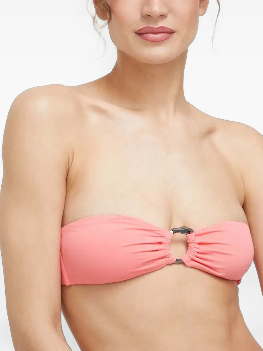 Trussardi Bandeau-Bikinioberteil - Rosa