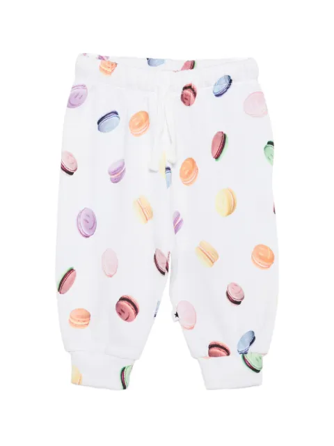 Molo Simeon drawstring patterned trousers