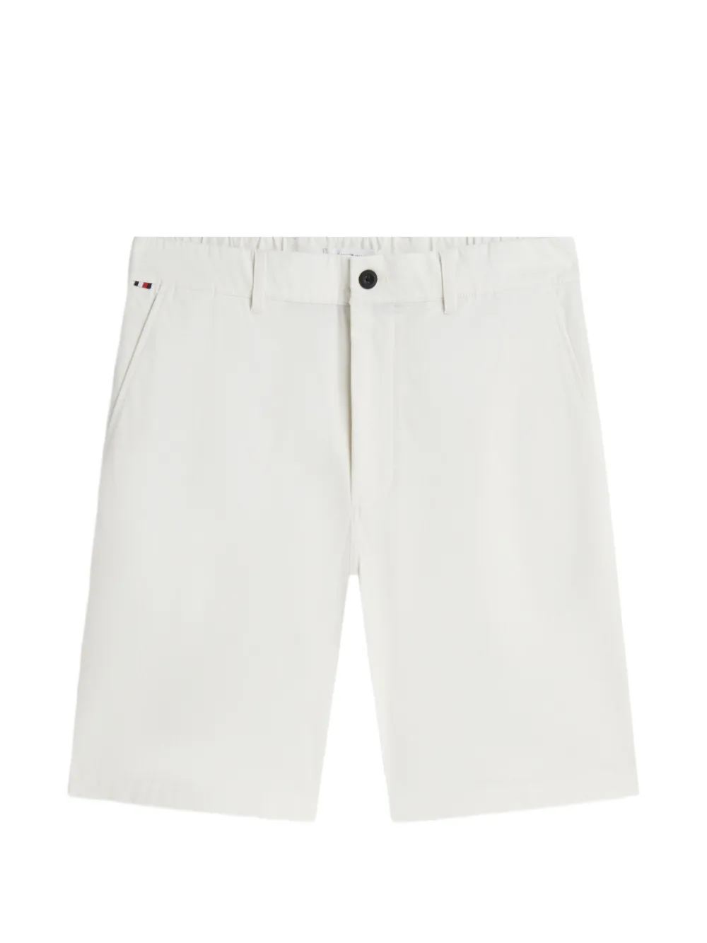 Tommy Hilfiger Chino corti con passanti - Bianco