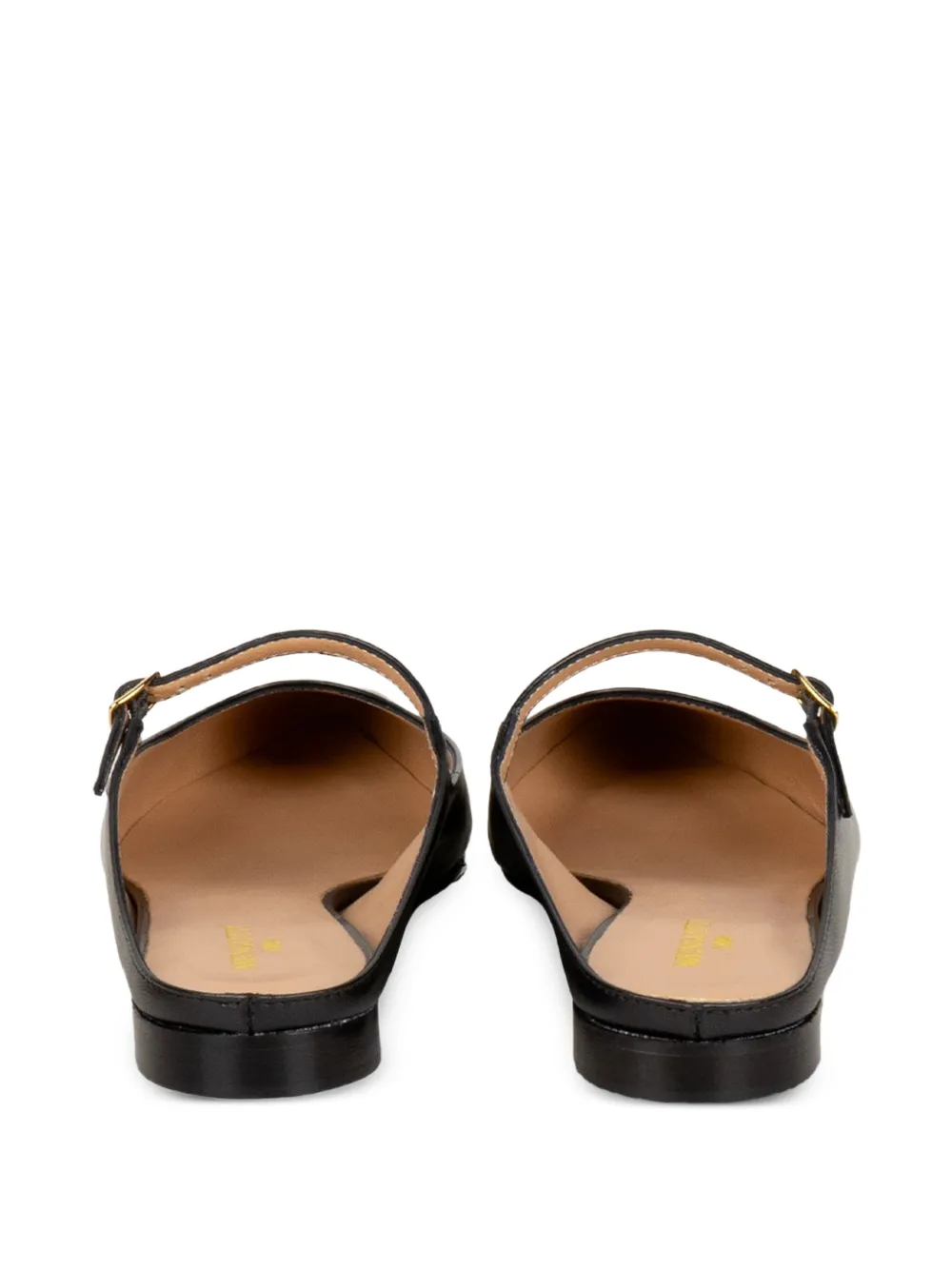  Status Pointed-toe Mules - Black 