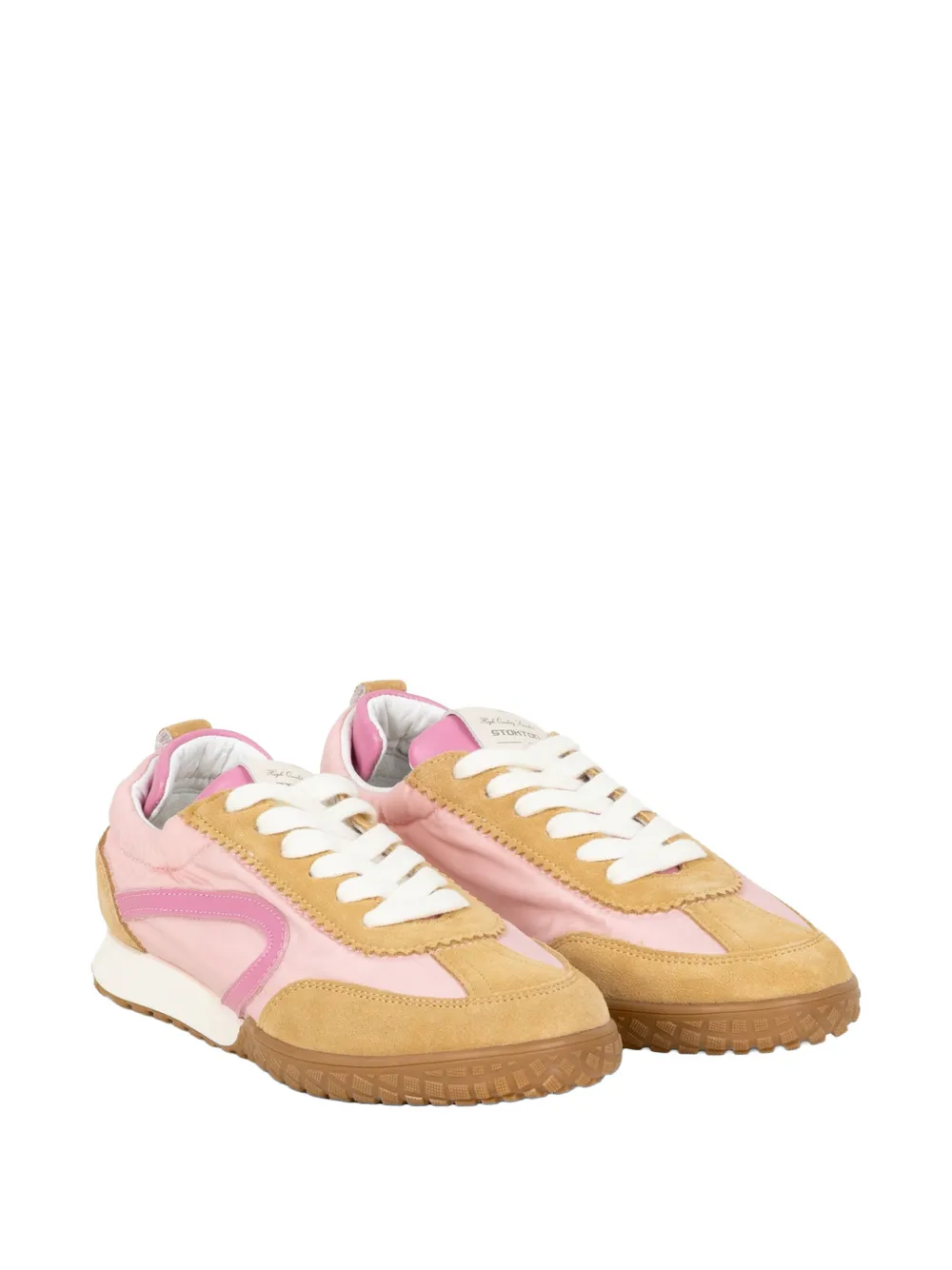 Stokton lace-up sneakers Roze