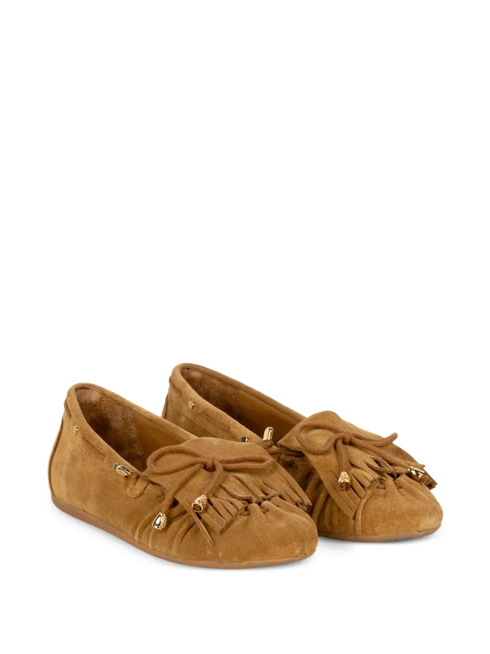  Stokton Fringed Loafers - Brown 