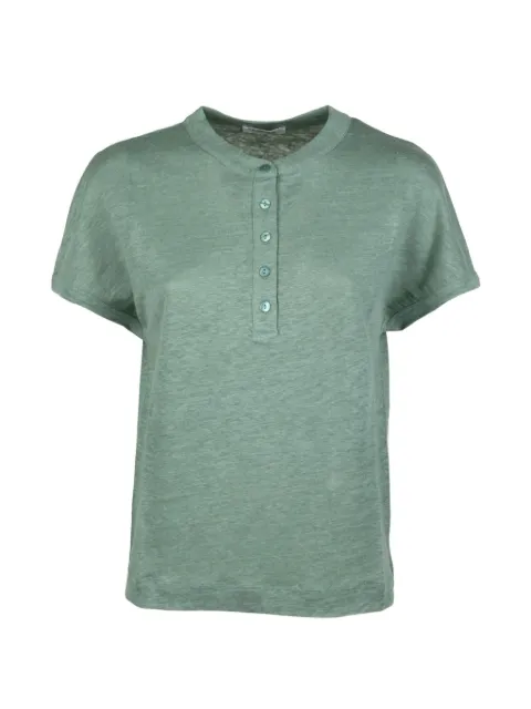 Kangra button short-sleeve T-shirt