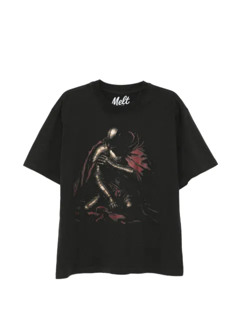Melt playera con estampado gráfico