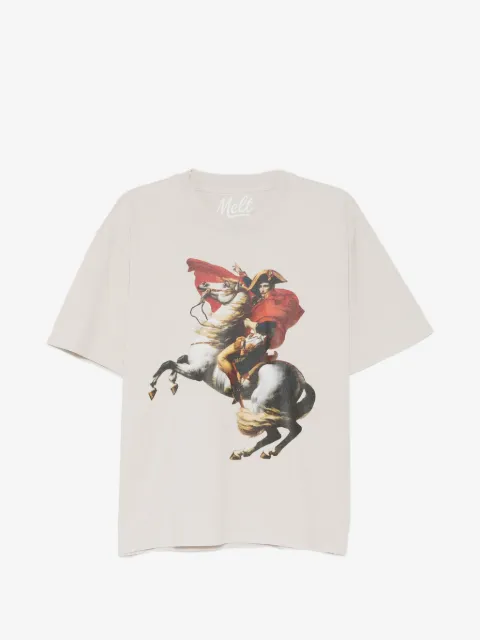 Melt t-shirt à imprimé graphique