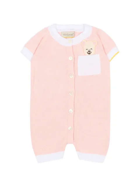 Gensami kids grenouillère à détail de poche