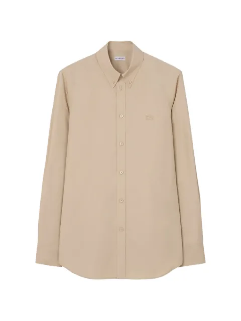 Burberry slim- fit cotton shirt