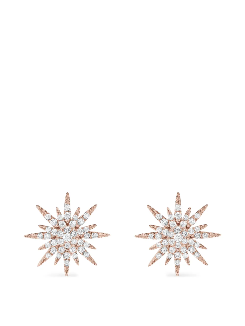 Djula Orecchini Soleil con diamanti - Rosa