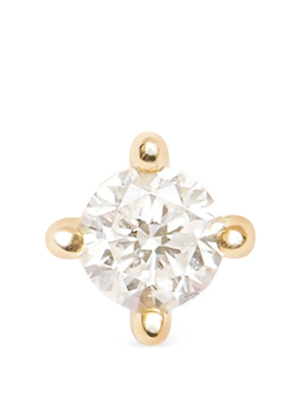 Djula Piercing Solitaire con diamanti - Oro