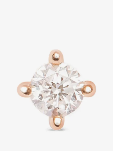 Djula diamond solo bar earring