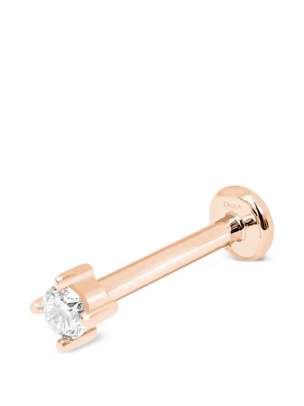  Djula Pendiente Con Diamante - Rosa 