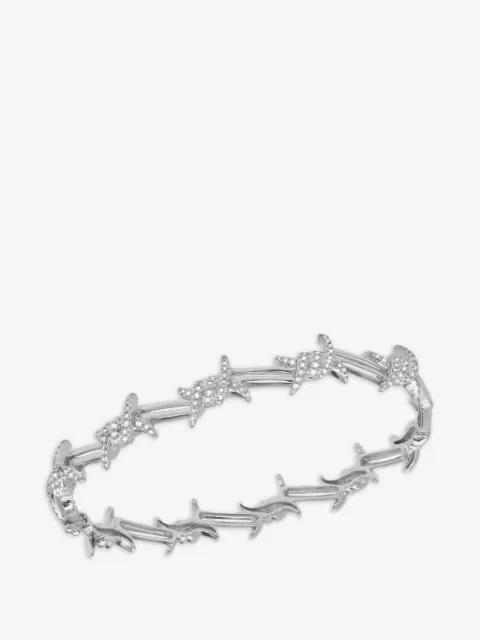 Djula petit bracelet Barbed Wire pavé de diamants