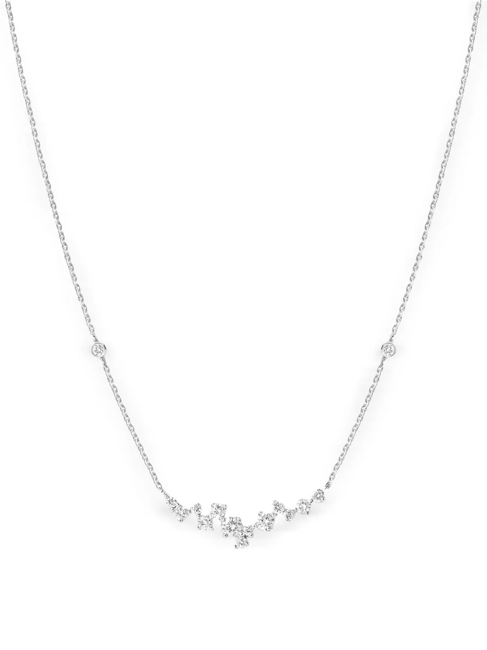 Djula Collana Fairytale con diamanti - Argento