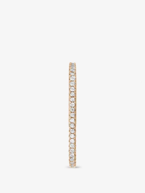 Djula diamond single-bar earring