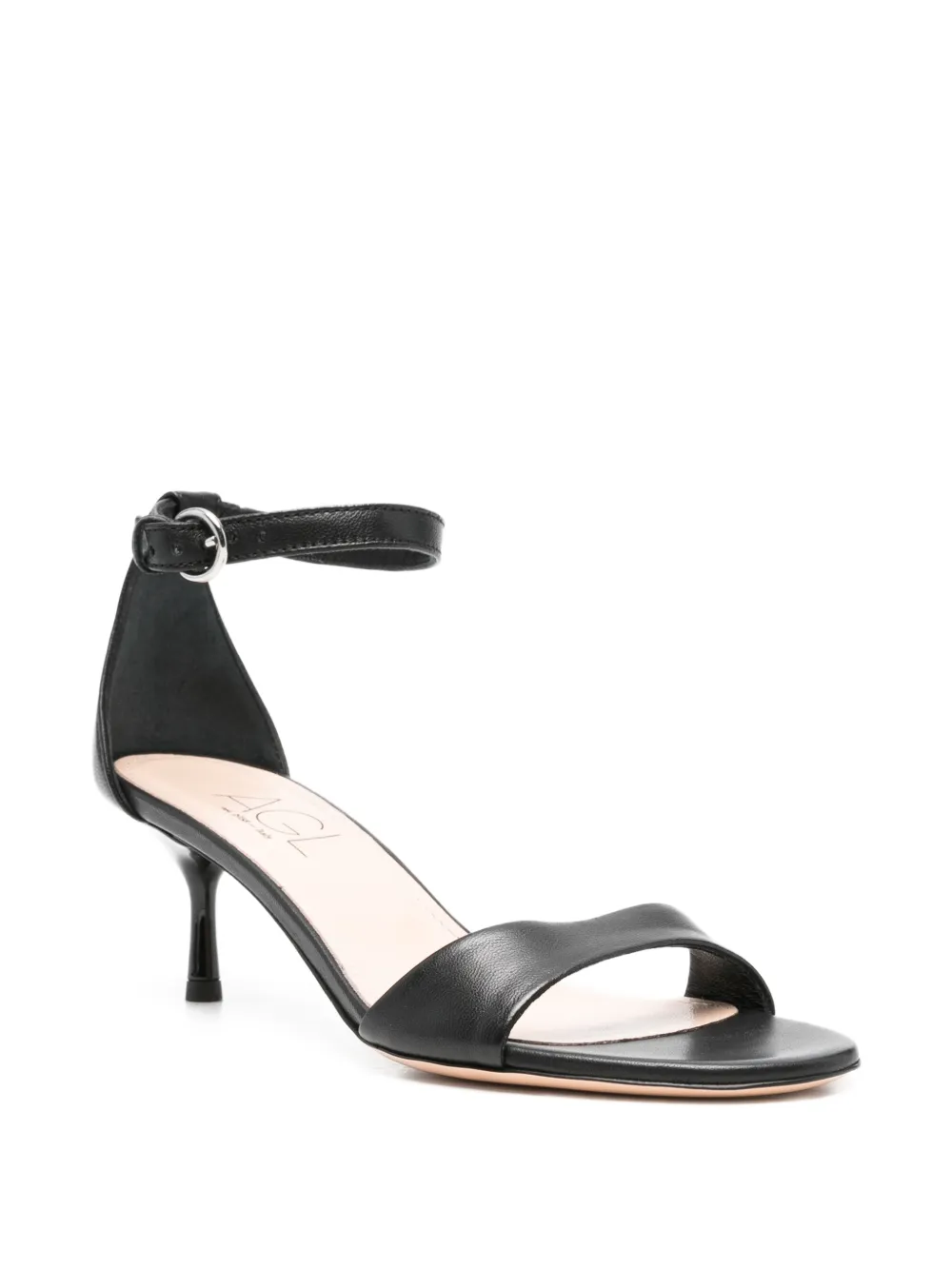 AGL Sandalen met enkelbandje Zwart