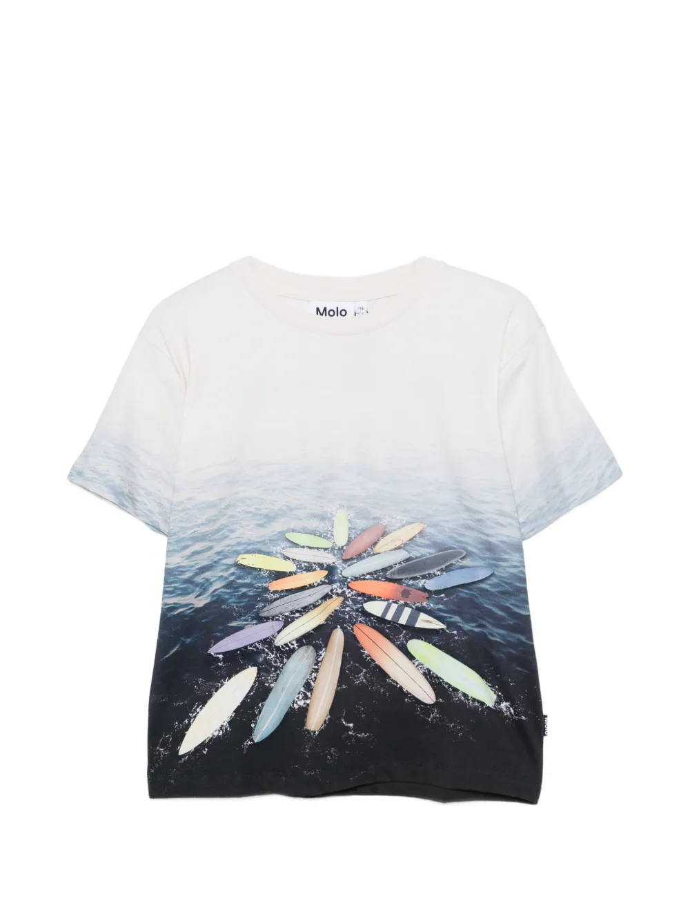 Molo Reiley photographic print T-shirt - Blu