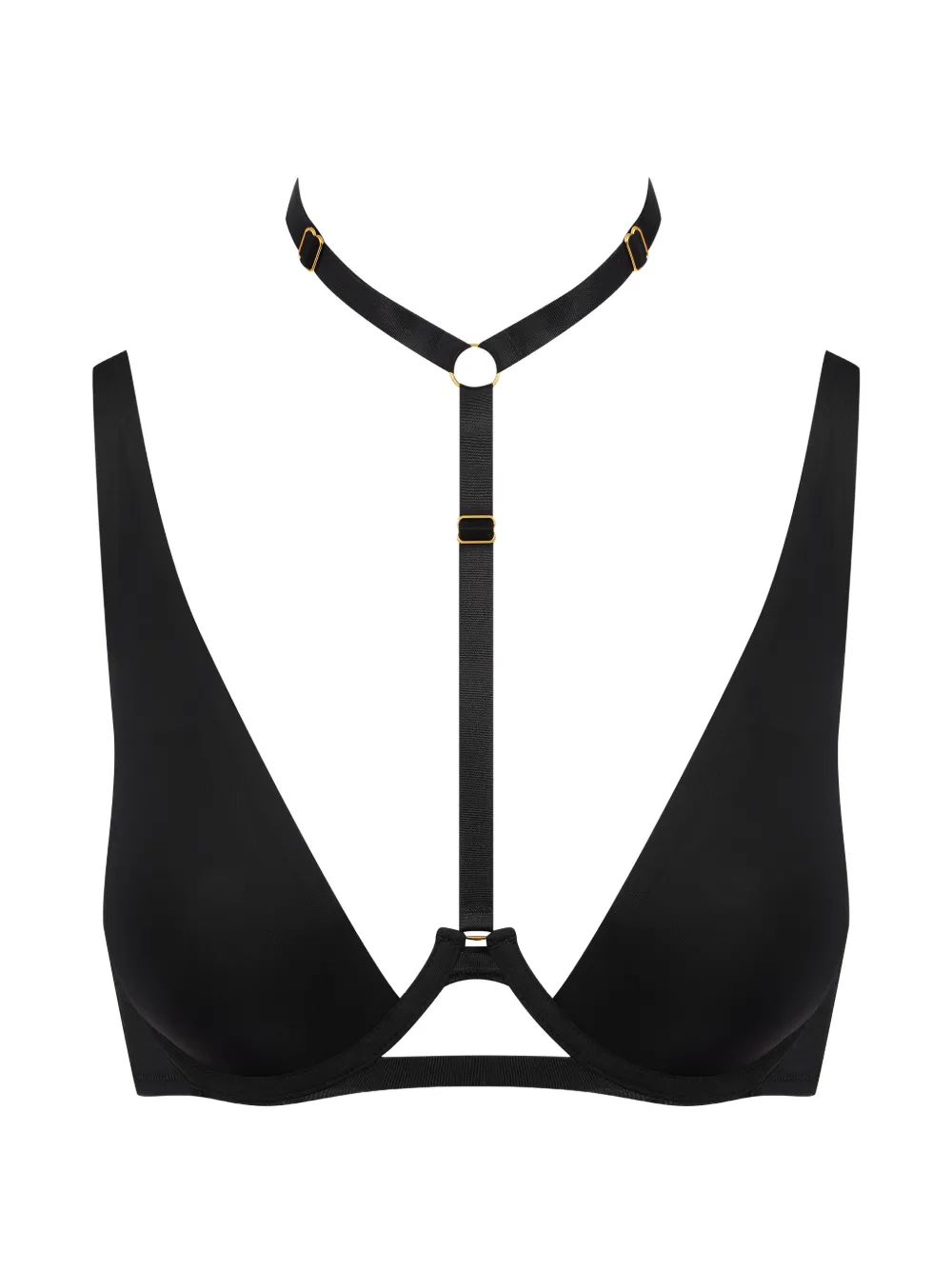 Maison Close choker bra - Nero