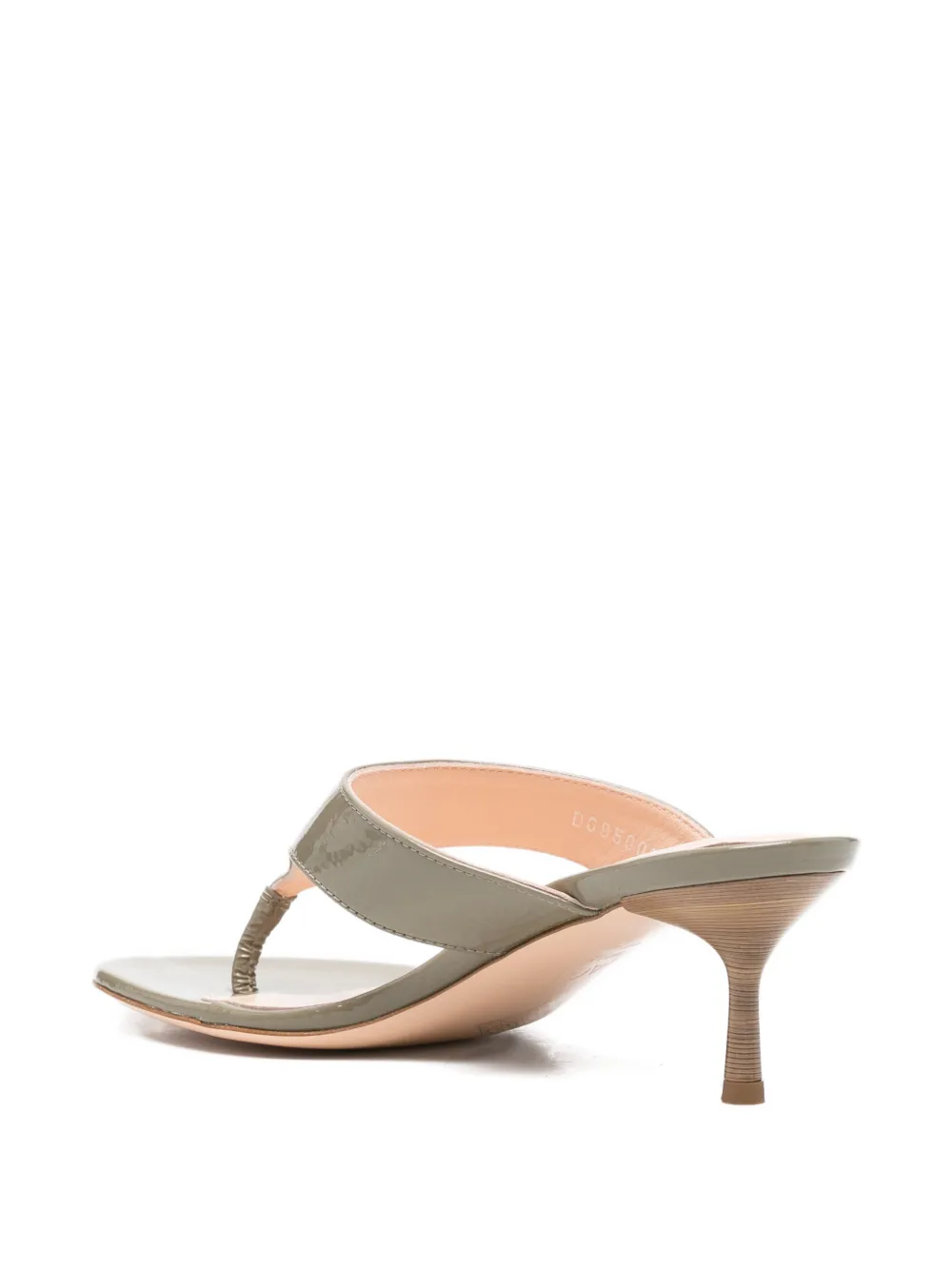 AGL Astrid gelakte sandalen Groen
