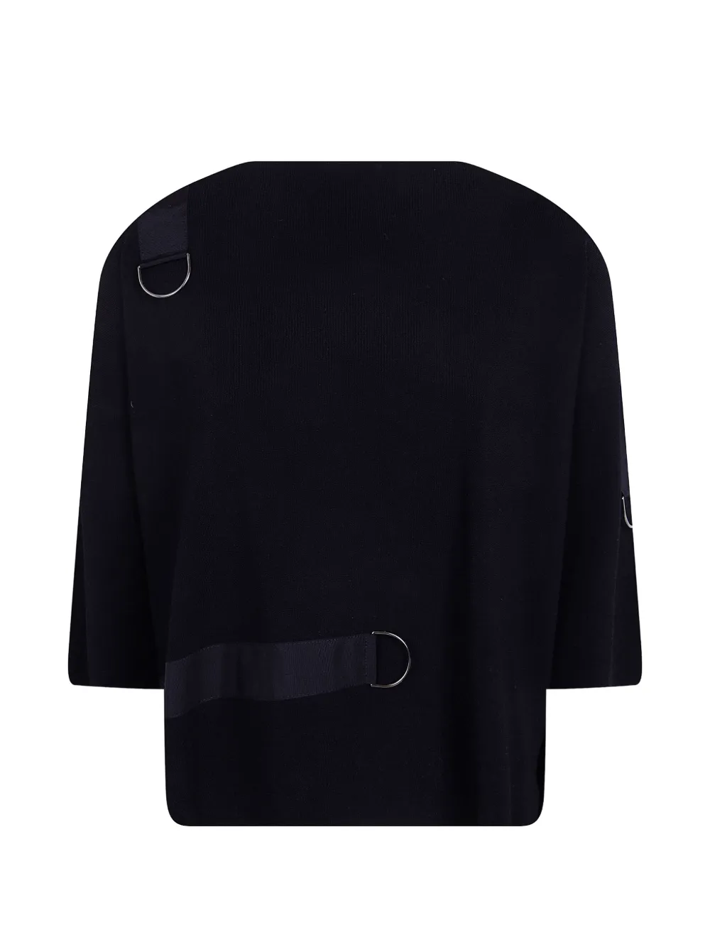 PierAntonioGaspari D-ring strap sweater - Nero