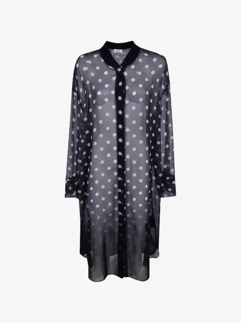 Aviù camisa con motivo de lunares
