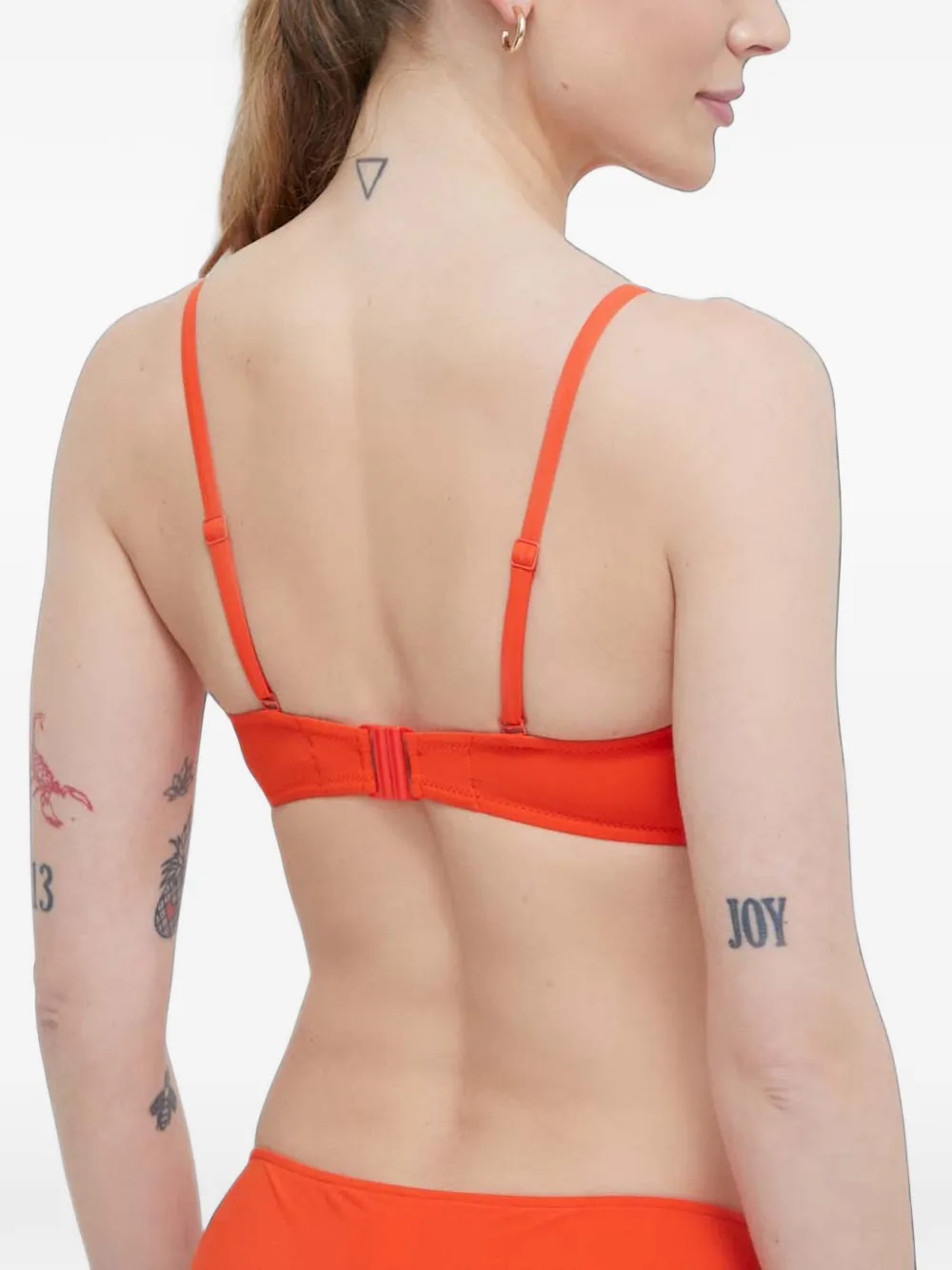 Chantelle hardware-detail bikini top Oranje