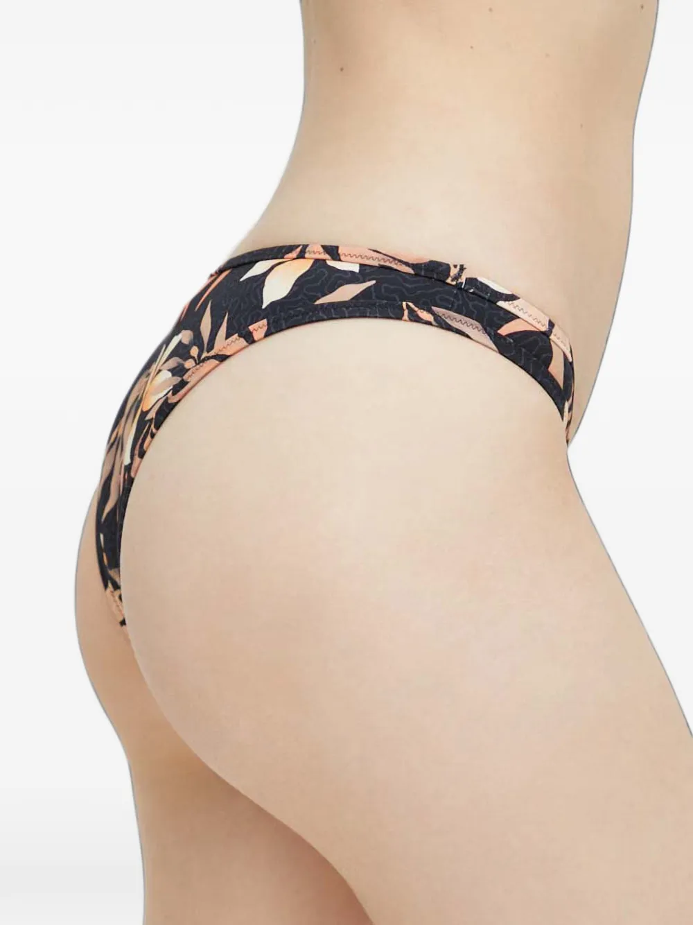 Billabong x Coral Gardeners bikinislip met bloemenprint Zwart