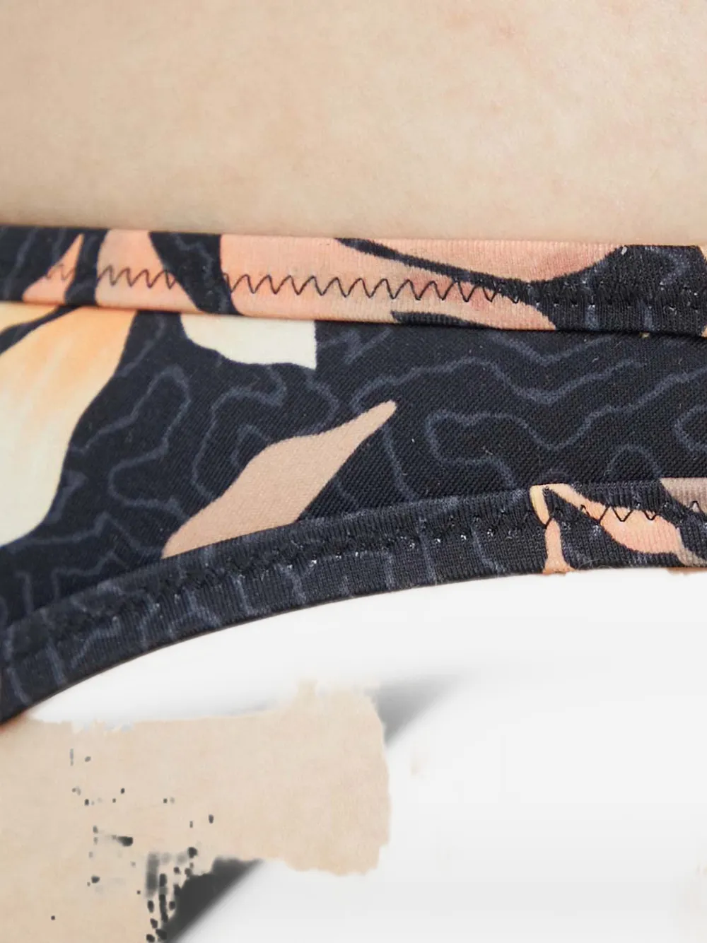 Billabong x Coral Gardeners bikinislip met bloemenprint Zwart