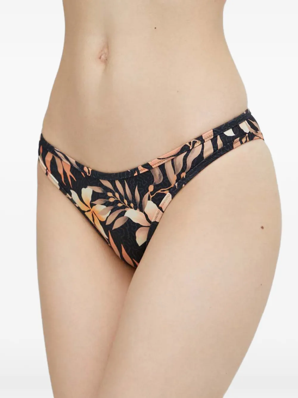 Billabong x Coral Gardeners floral-print bikini bottoms - Schwarz
