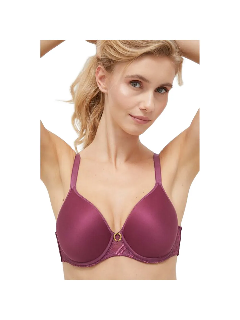 Chantelle lace-trim underwired bra - Violett