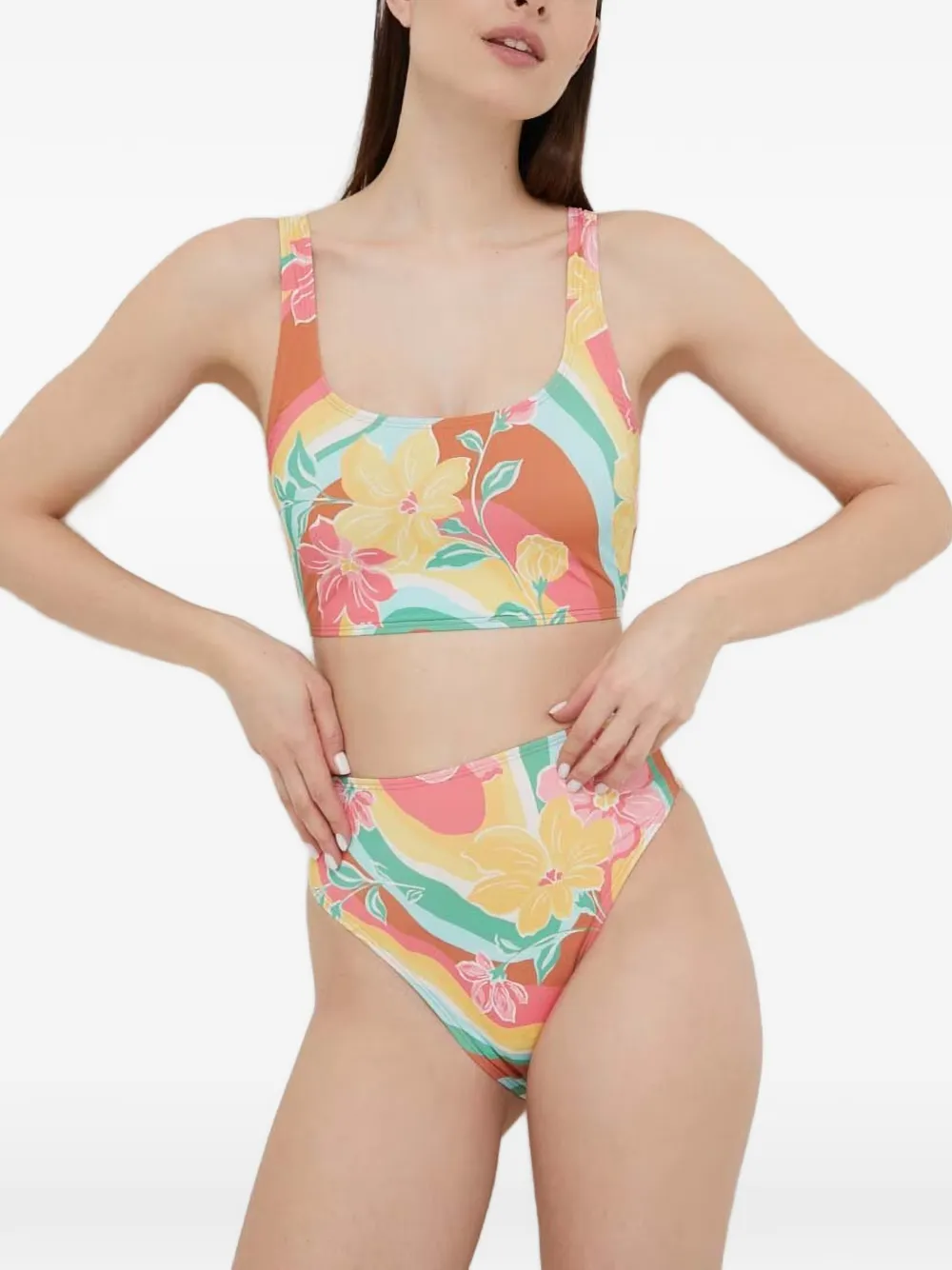Billabong Chasin Sunbeams bikinitop Groen
