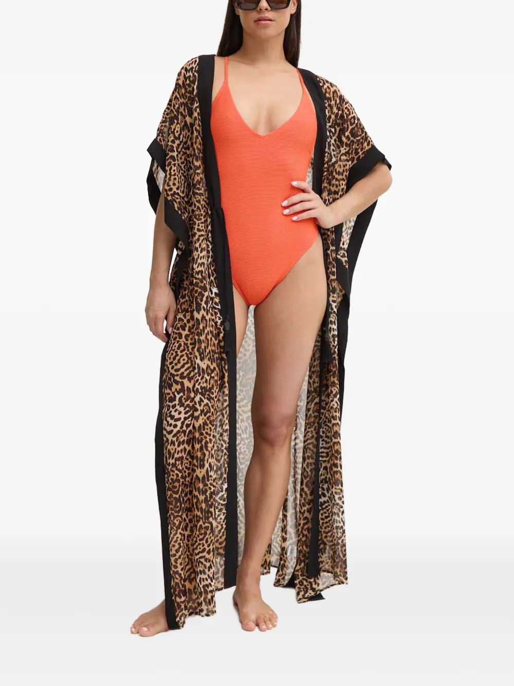 Billabong Ribgebreid badpak Oranje